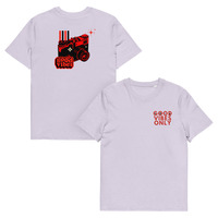 Unisex Organic Cotton T-Shirt | Front Embroidered & Back Printed - Thumbnail 22