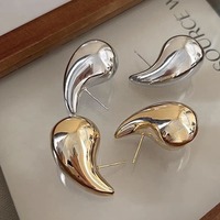 Fashion Water Droplet Drop Earrings for Women - Thumbnail 1
