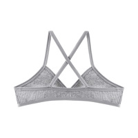 Women Sexy Deep V Cotton Wireless Bras  - Thumbnail 4