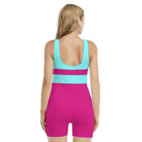 One Piece Neon Swimmers Swimsuits Multiple Colors  - Thumbnail 3