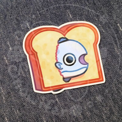 Mola stuck in bread sticker