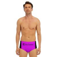 Men's Neon Swimmers Swimsuit Briefs  - Thumbnail 2