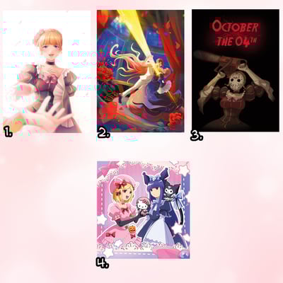 Umineko a5 cards