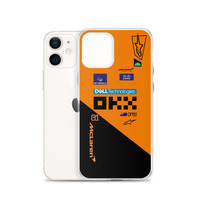 Oscar Piastri McLaren F1 race suit 2025 Clear Case for iPhone - Thumbnail 14