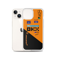 Oscar Piastri McLaren F1 race suit 2025 Clear Case for iPhone - Thumbnail 30