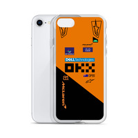 Oscar Piastri McLaren F1 race suit 2025 Clear Case for iPhone - Thumbnail 49