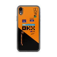 Oscar Piastri McLaren F1 race suit 2025 Clear Case for iPhone - Thumbnail 54