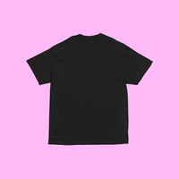 Pastel Pink Grave T Shirt Black - Thumbnail 1