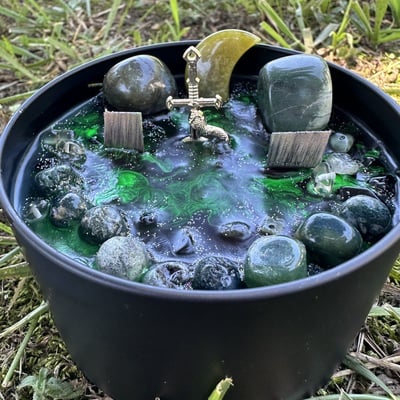 Loki altar candle