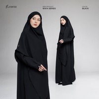 Wafa Abaya – Abaya Set Khimar UV Protection, Eid Outfit, Hajj Umrah Abaya, prayer clothes, Islamic Clothing, Women modest dress, French Khimar - Thumbnail 1