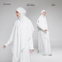 Wafa Abaya – Abaya Set Khimar UV Protection, Eid Outfit, Hajj Umrah Abaya, prayer clothes, Islamic Clothing, Women modest dress, French Khimar - Thumbnail 2