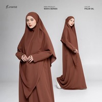 Wafa Abaya – Abaya Set Khimar UV Protection, Eid Outfit, Hajj Umrah Abaya, prayer clothes, Islamic Clothing, Women modest dress, French Khimar - Thumbnail 4
