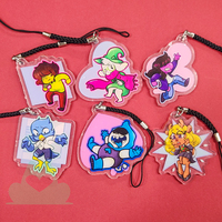 Deltarune Charm & Button Bundle *NEW* TENNA BUTTON - Thumbnail 1