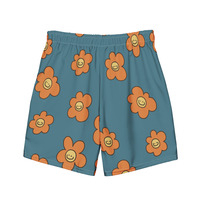 Sketchy Floral swim trunks - Thumbnail 1