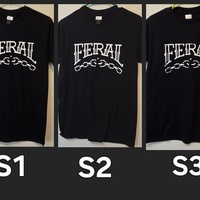 Small Feral Hand Screen Printed shirt - Thumbnail 1
