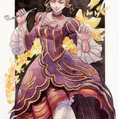 The golden witch