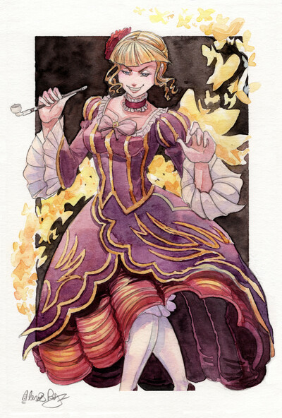 The golden witch