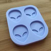 Alien Head Silicone Mold - Thumbnail 2