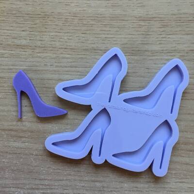 High heel silicone mold