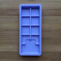 Wax Burner Snap Bar Silicone Mold - Thumbnail 4
