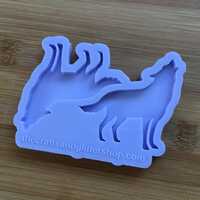 Howling Wolf Silicone Mold - Thumbnail 3