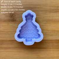 Christmas Tree Silicone Mold - Thumbnail 1