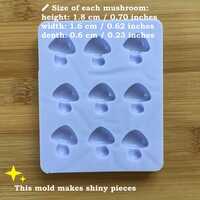 Tiny Mushroom Silicone Mold - Thumbnail 1