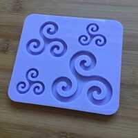 Triskele Silicone Mold - Thumbnail 4