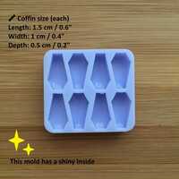 Coffin Silicone Mold - Thumbnail 1