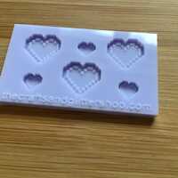 Pixel Heart Silicone Mold - Thumbnail 4