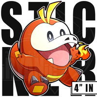 4" Vinyl Stickers: Paldea Starters - Thumbnail 2