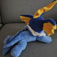 Vaporeon Floppy Plush READY TO SHIP - Thumbnail 3