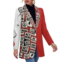 Cotton Rebel Split-Sleeve Blazer: “RISE NOW" Edition  - Thumbnail 3