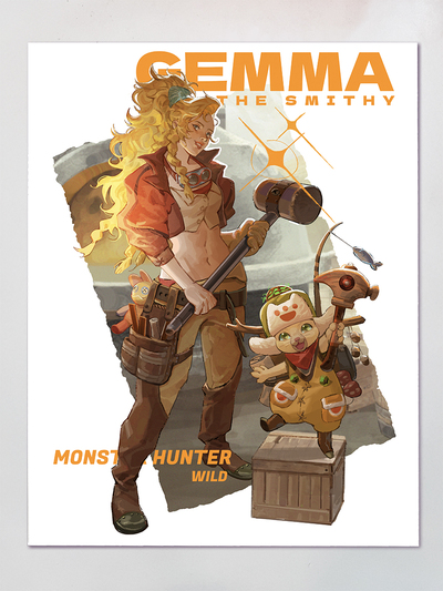 [MH] Gemma_8.5''x11''