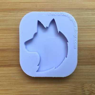 Wolf silicone mold