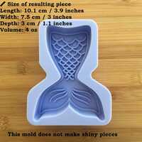 Mermaid Tail Silicone Mold - Thumbnail 1