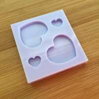 Hearts Silicone Mold - Thumbnail 3