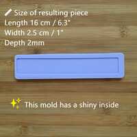 Ruler Silicone Mold - Thumbnail 1