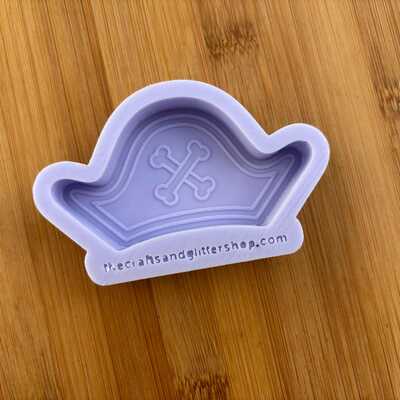 Pirate hat silicone mold