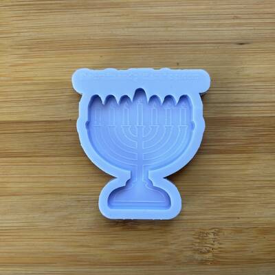 Menorah silicone mold