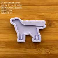 Labrador Silicone Mold - Thumbnail 1