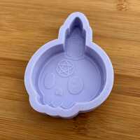 Protection Skull Candle Silicone Mold - Thumbnail 3