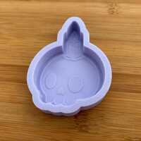 Skull with Candle Silicone Mold - Thumbnail 3