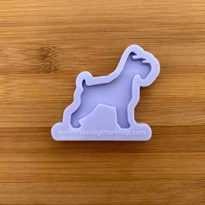 Schnauzer silicone mold