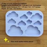 Clouds Silicone Mold - Thumbnail 1