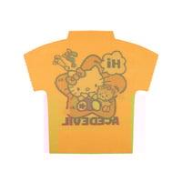 Sweet girl cartoon pattern short-sleeved T-shirt - Thumbnail 1