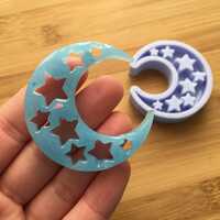 Crescent Moon Silicone Mold - Thumbnail 2