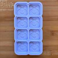Bee Snap Bar Silicone Mold - Thumbnail 1