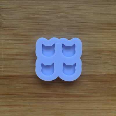 Cat head silicone mold - Thumbnail 1