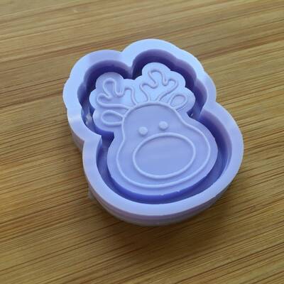 Reindeer shaker silicone mold - Thumbnail 2